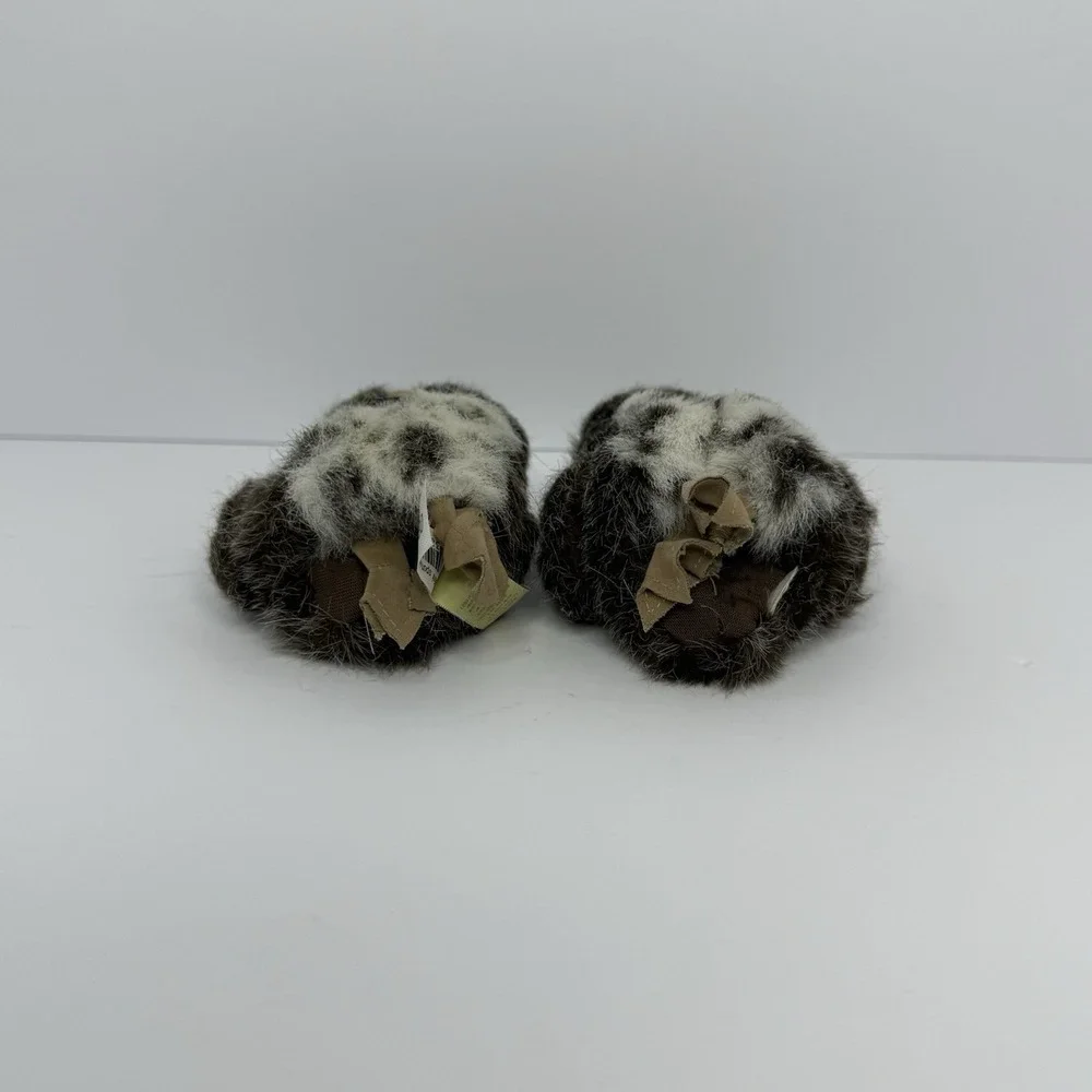 Folkmanis Mini Spotted Owl Finger Puppet Set Of 2